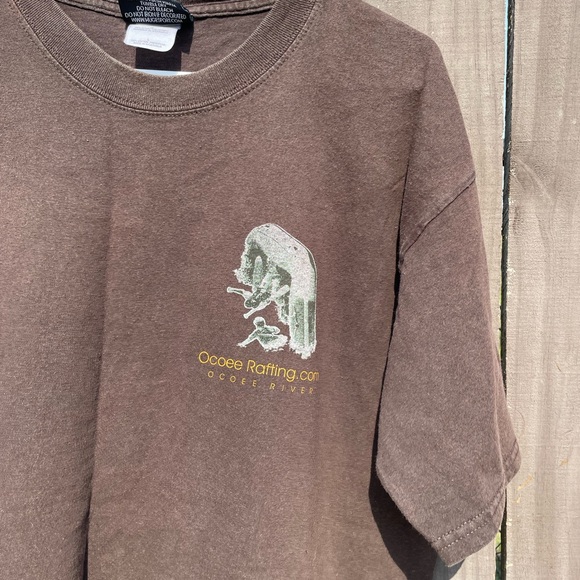Y2k 2006 Ocoee rafting short sleeve tee - Picture 17 of 17